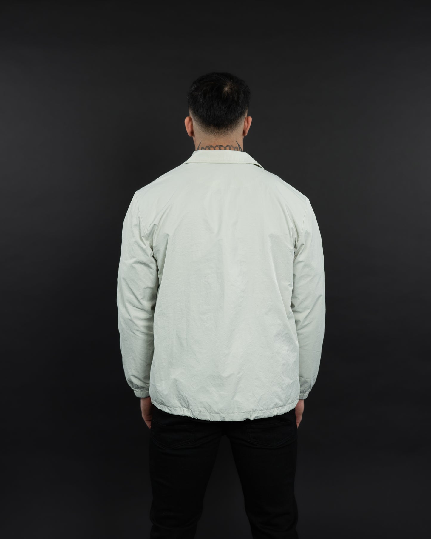 odé Light Grey Coach Jacket