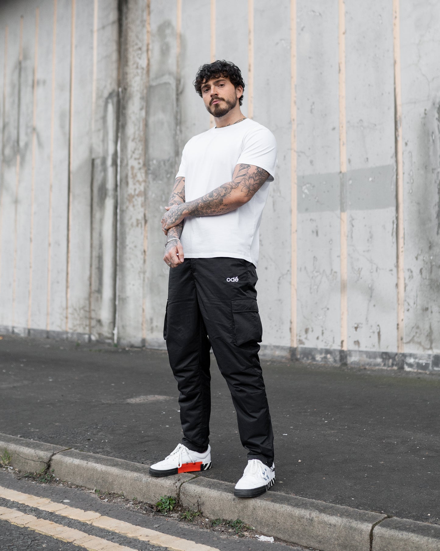 odé Black Cargo Trouser