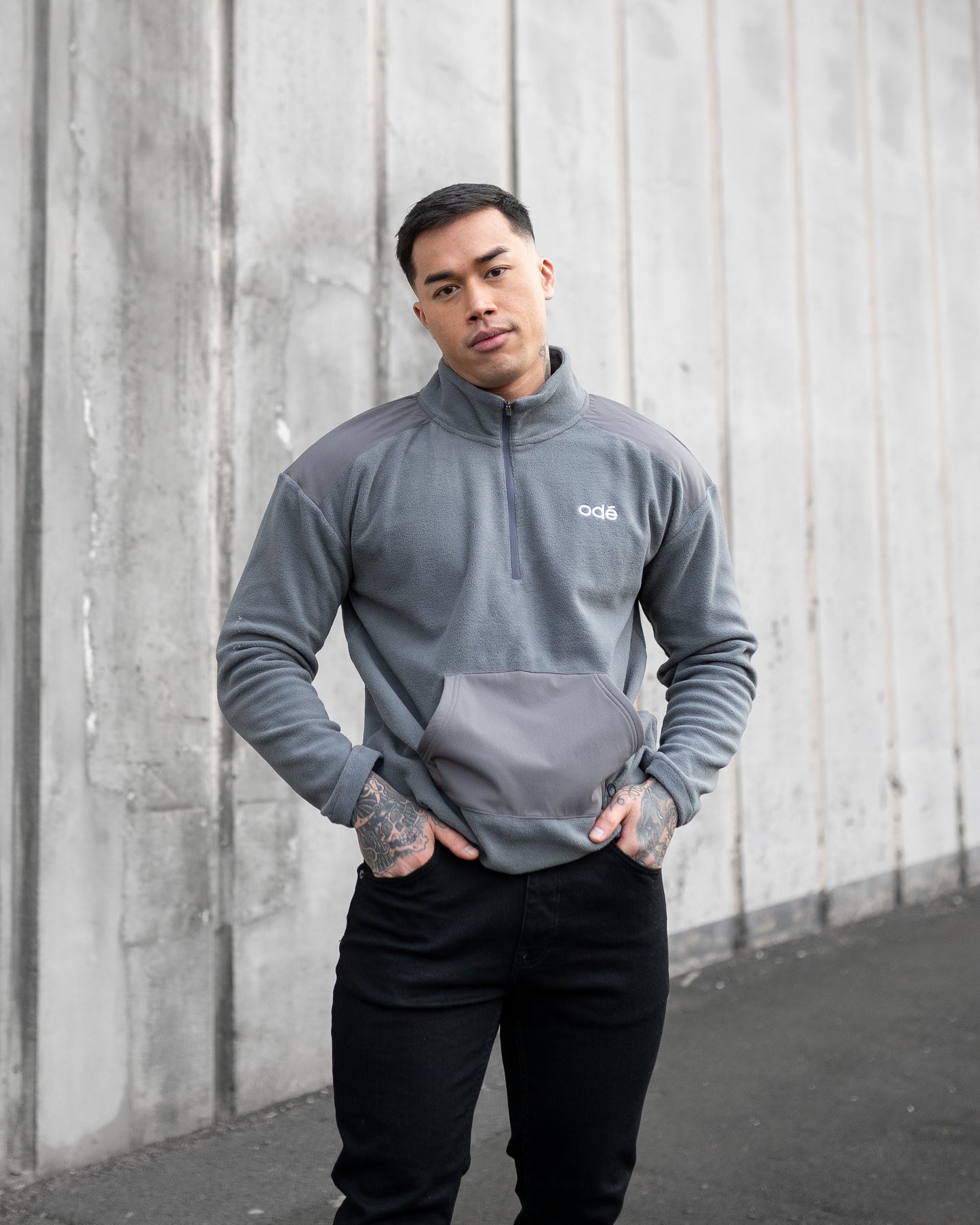 odé Grey Fleece