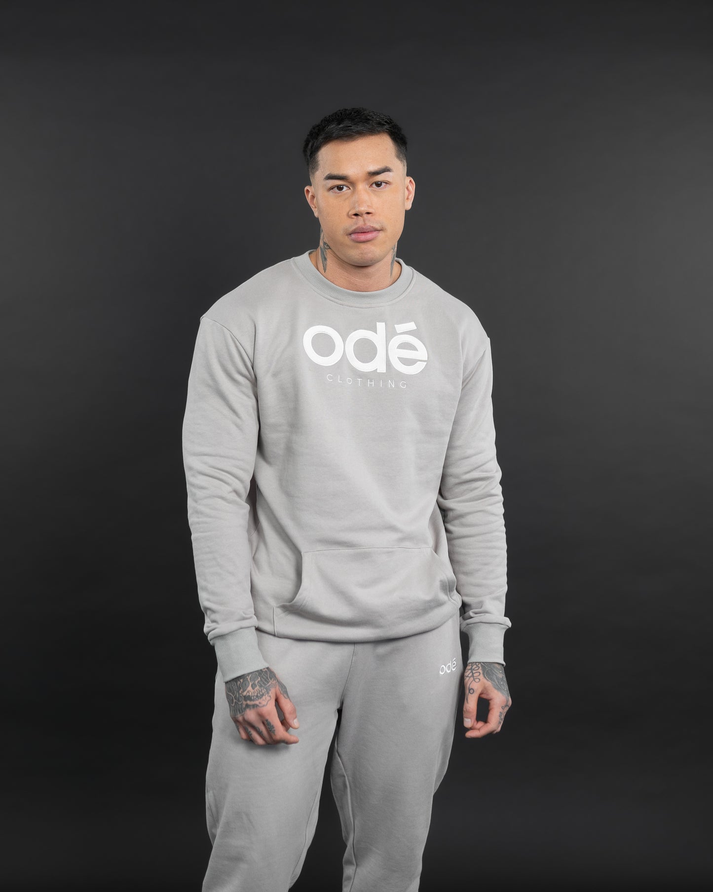 odé Slate Crewneck